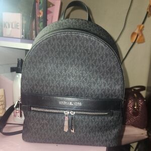 Michael Kors Black Backpack